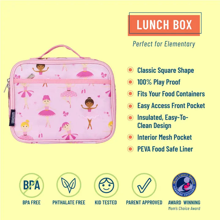 Pink and Gold Stars Lunch Box
