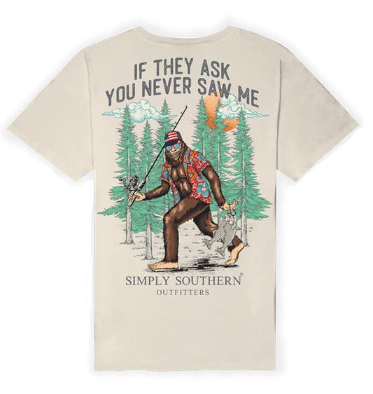 Simply Southern Men's Tee Bigfoot