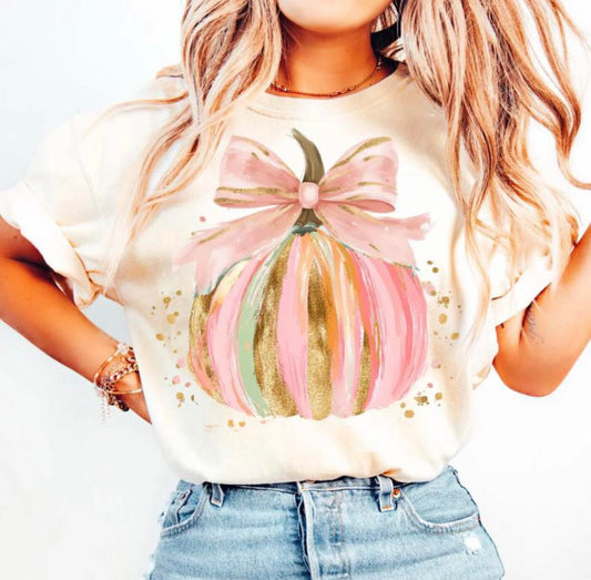 Pastel Watercolor Pumpkin
