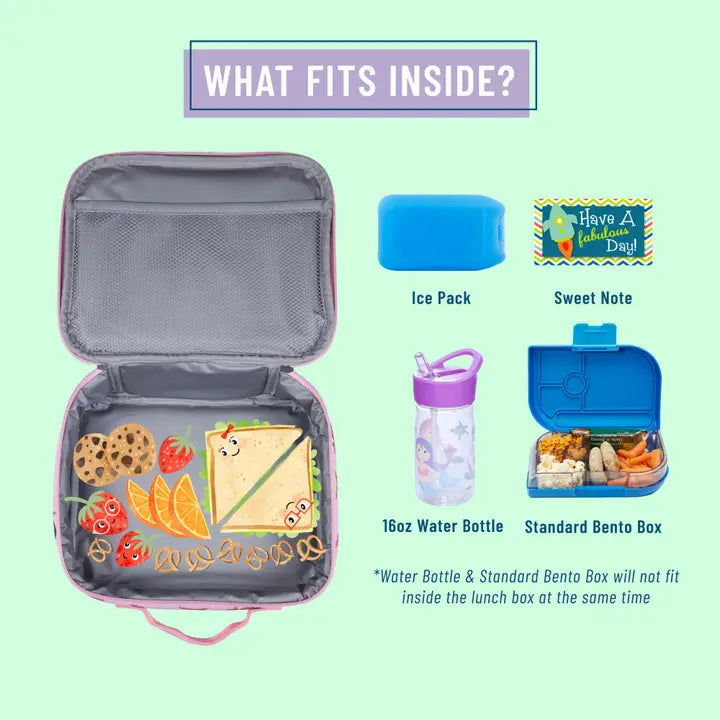 Pink and Gold Stars Lunch Box
