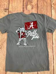 Speckle Bellies T-Shirt Big AL Flag Grey