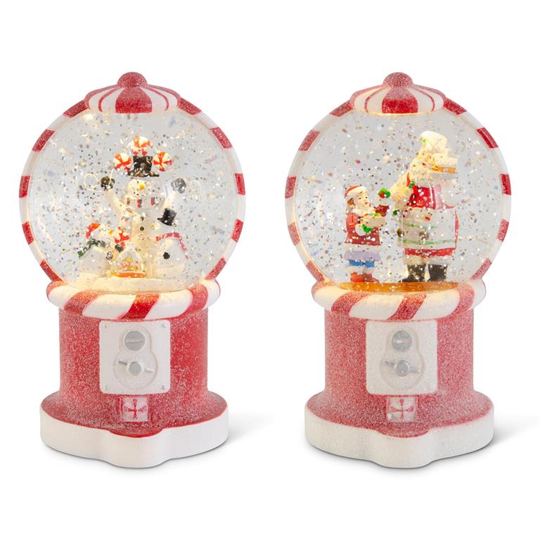 Snow Globe Gumball Machine LED