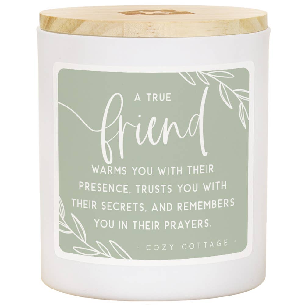 True Friend Candle-Cozy Cottage