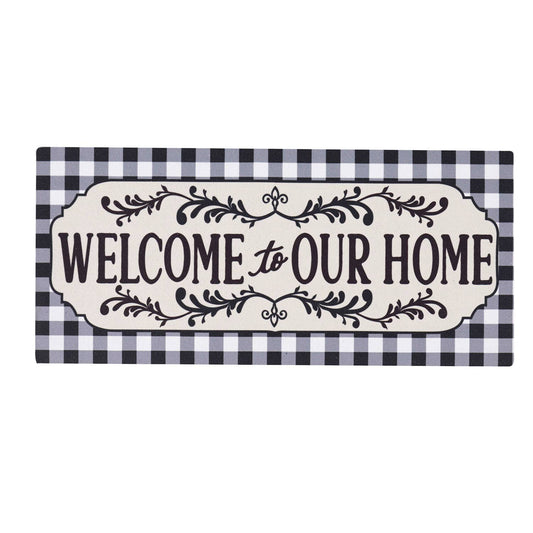 Evergreen Welcome to Our Home Switch Mat