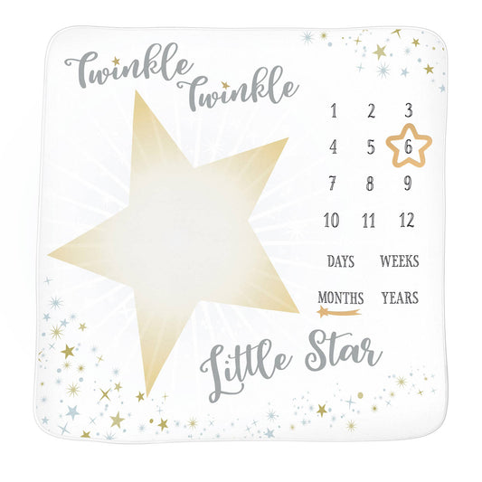 Twinkle, Twinkle Baby Milestone Blanket