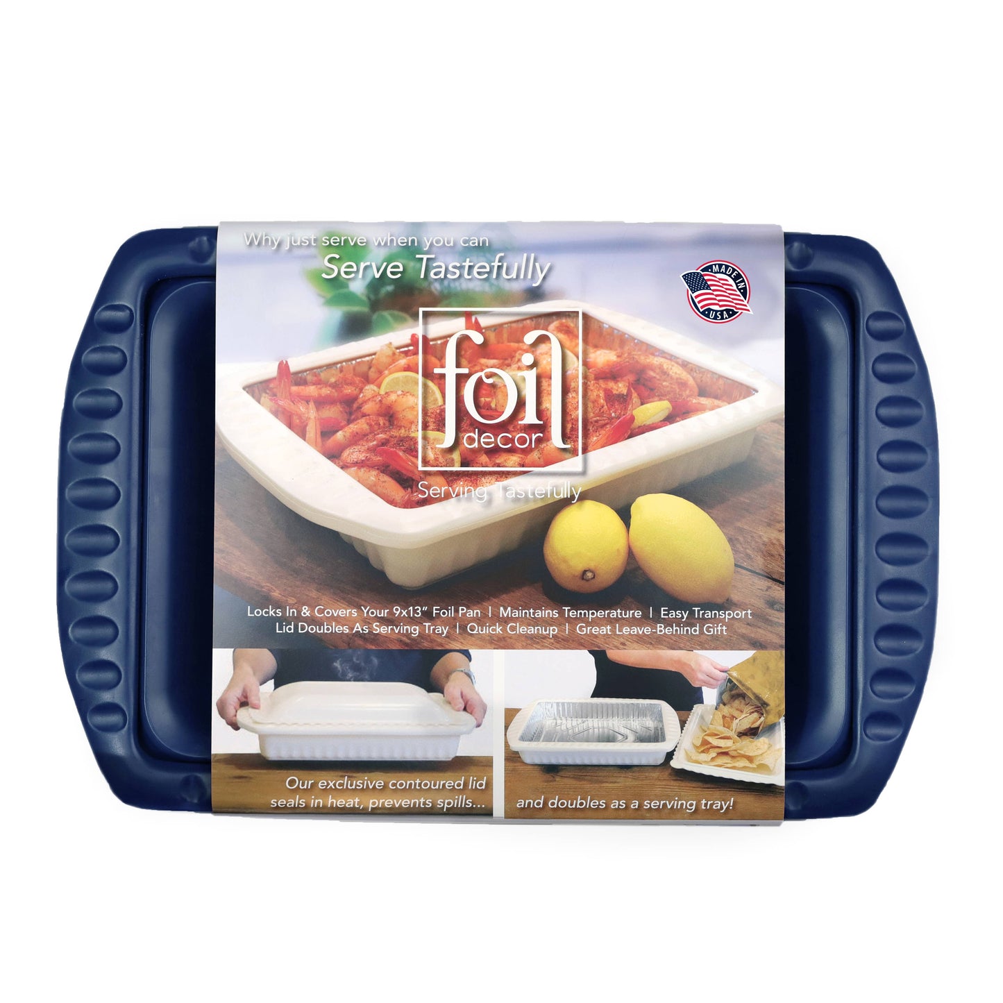 Foil Decor Pan Navy