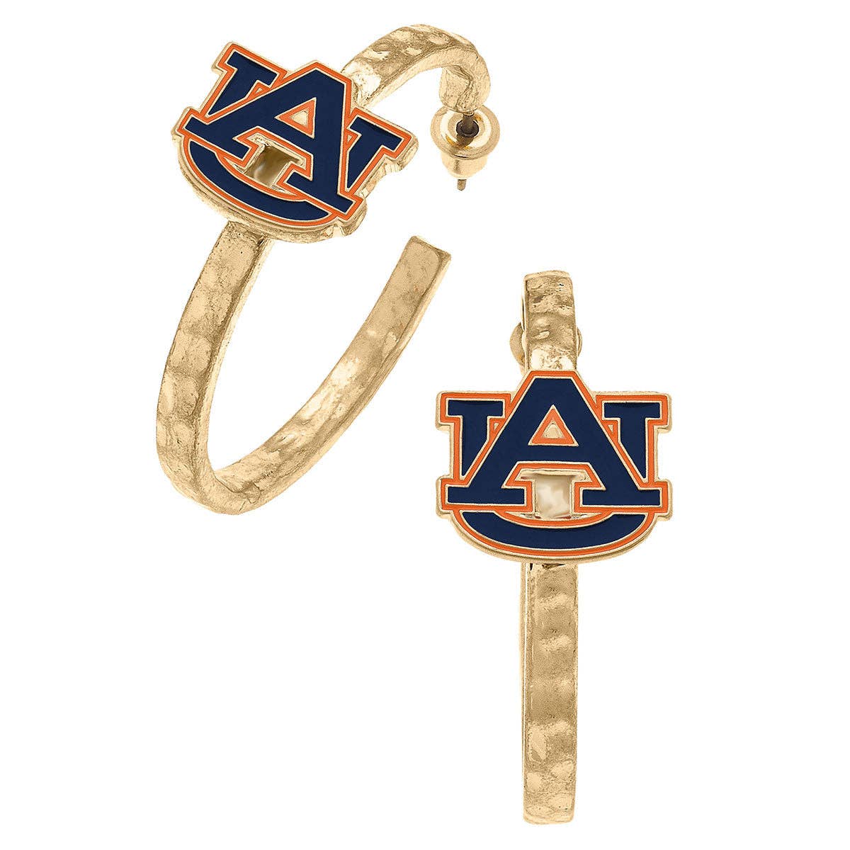 Auburn Tigers Enamel Logo Hoop ER