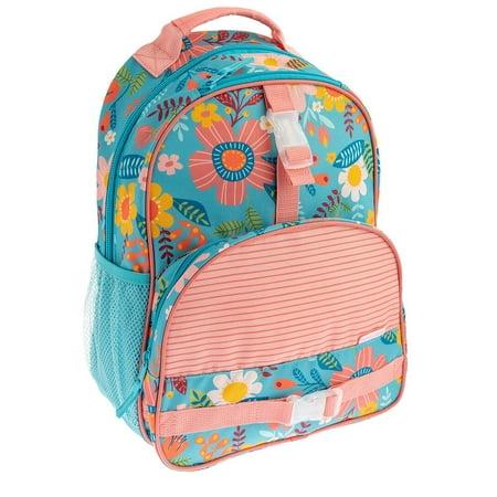 Stephen Joseph All Over Backpack Turquoise Floral