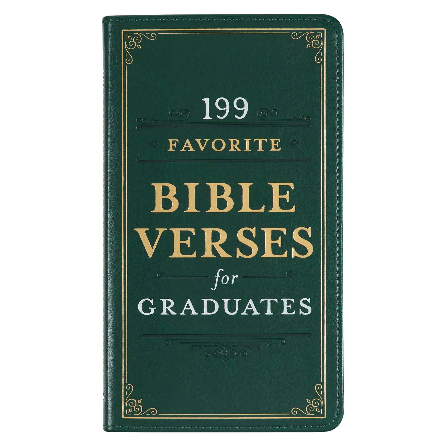 199 Favorite Bible Verses for Graduates Faux Leather Book