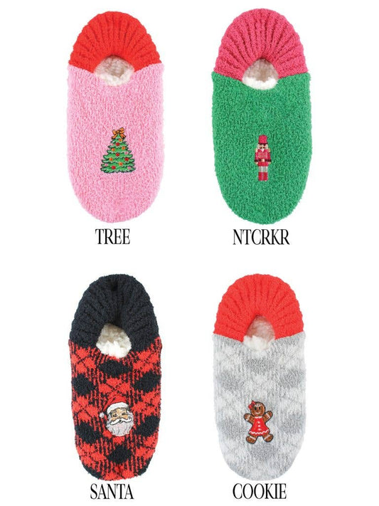 Simply Southern Christmas Slipper Sock