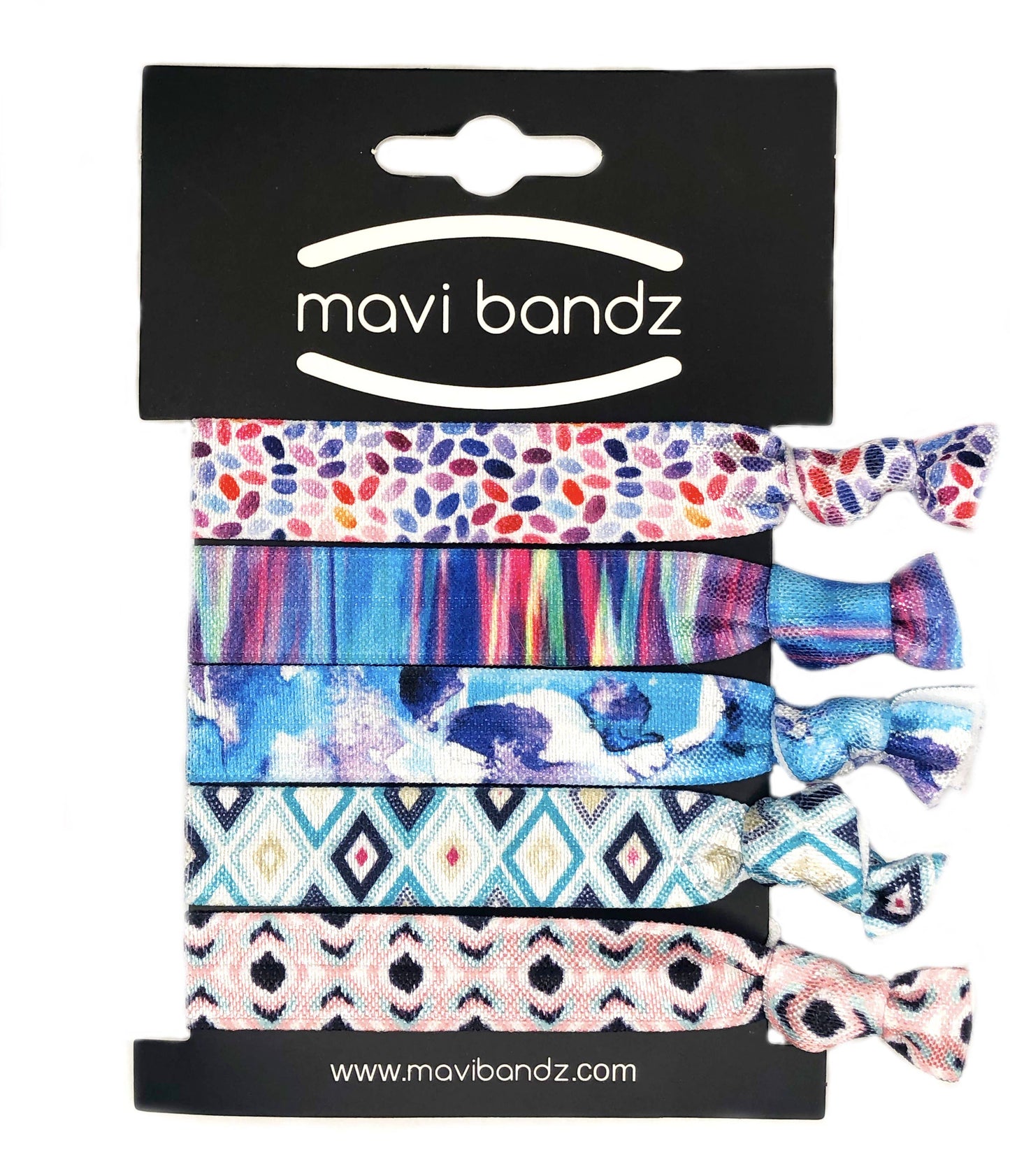 Mavi Bandz Hair Ties Cool Prints