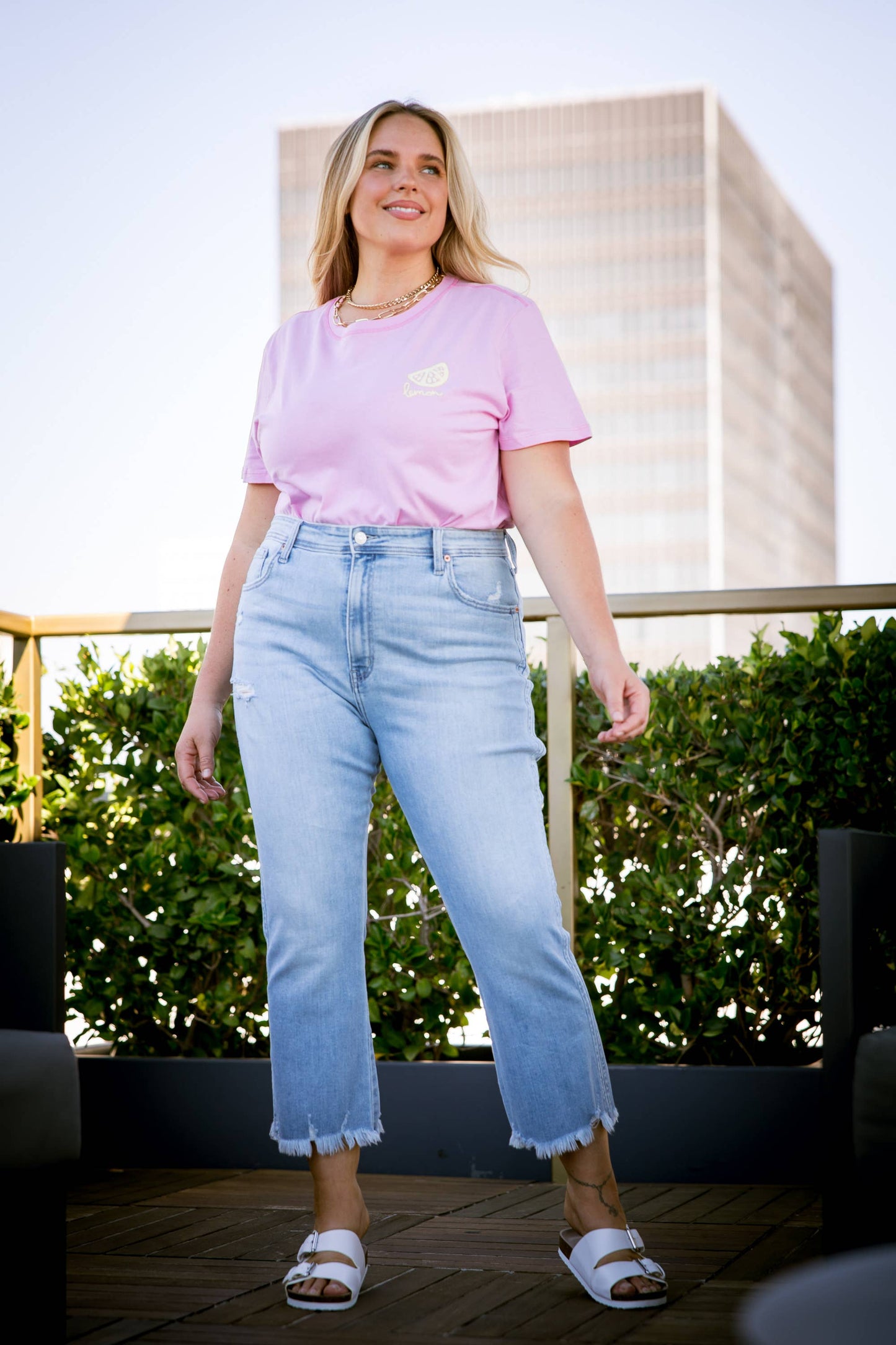 PLUS SIZE Artemis Vintage High Rise Crop Flare Jeans