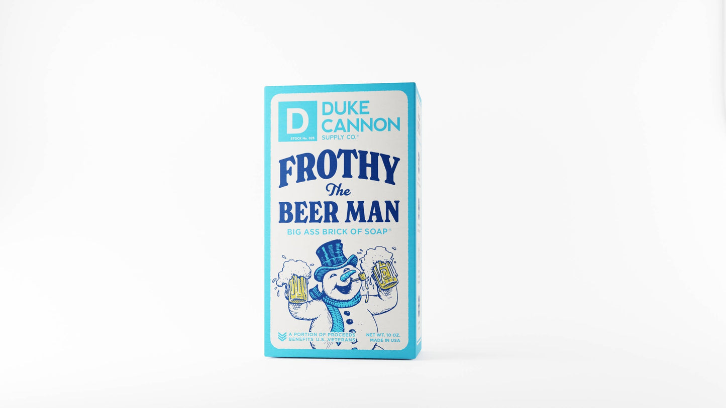 Duke Cannon Frothy The Beer Man Soap