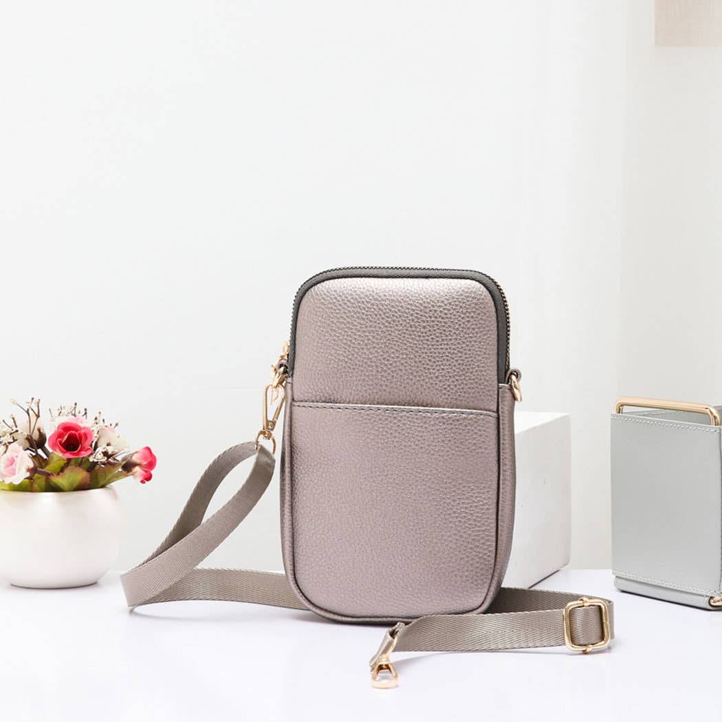 Mini Phone Crossbody BRONZE