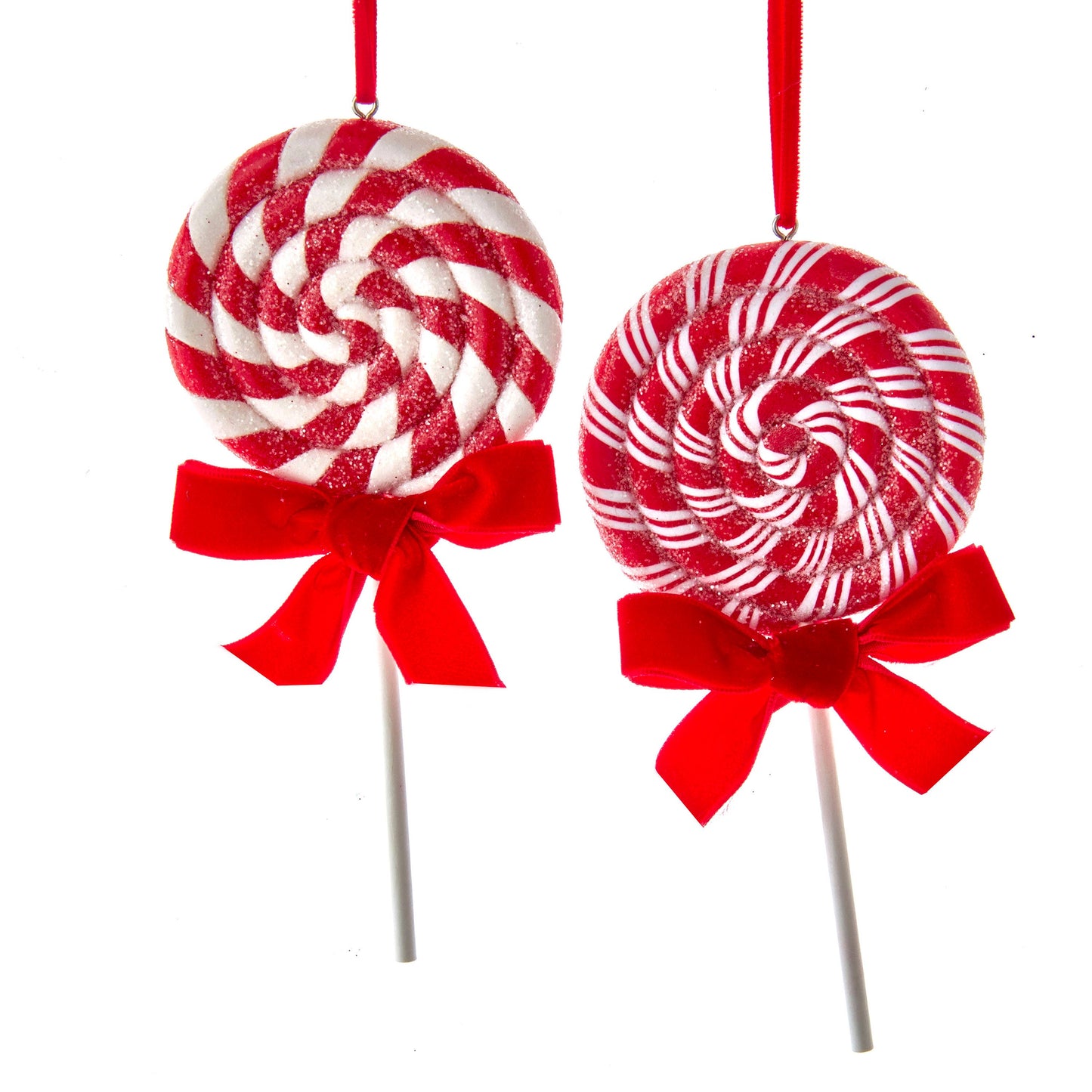 Peppermint Stripe Lollipop Ornament