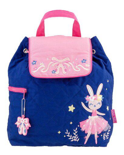 Stephen Joseph Quilted Backpack Bunny