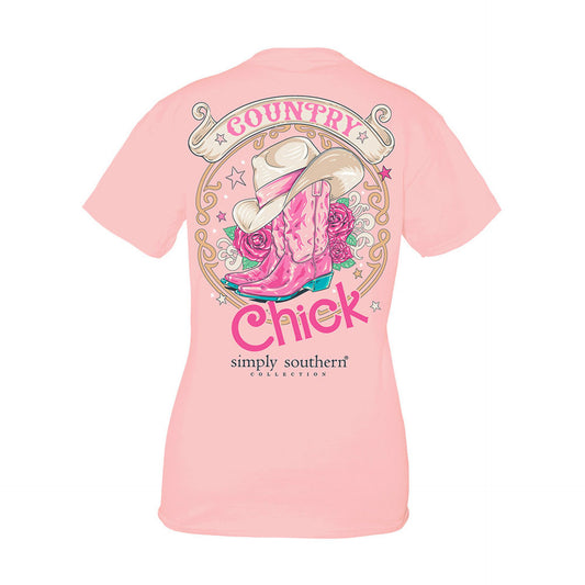 Simply Southern Youth Country Chick Tee