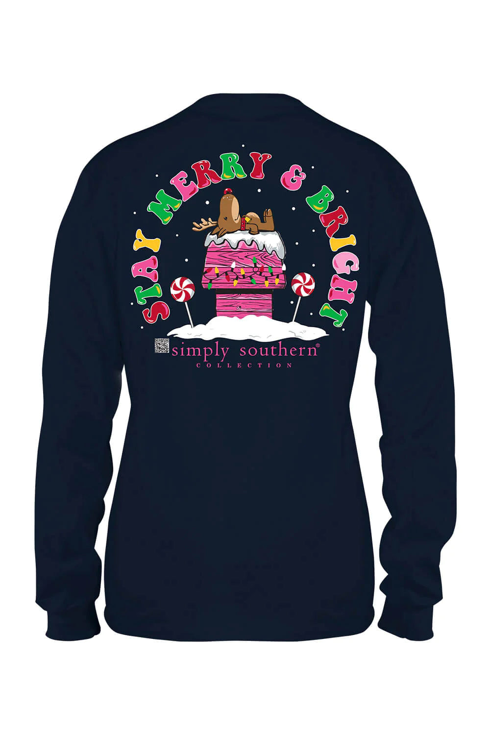 Simply Southern Youth Tee Stay Merry & Bright