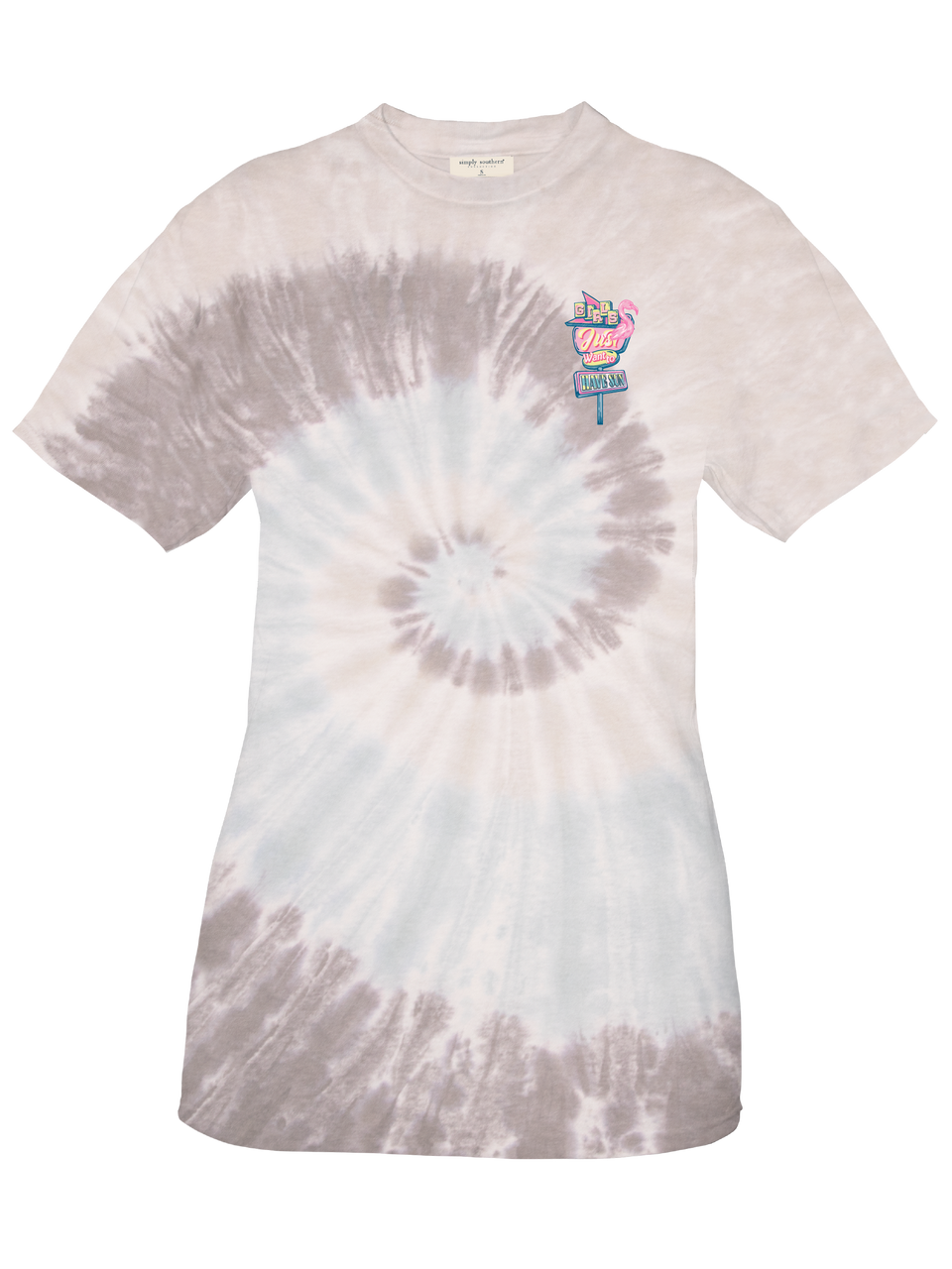 Simply Southern Tee Flamingo