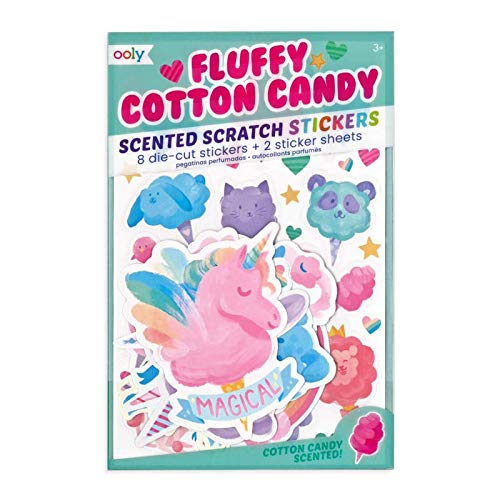 Ooly Scented Stickers Fluffy Cotton Candy