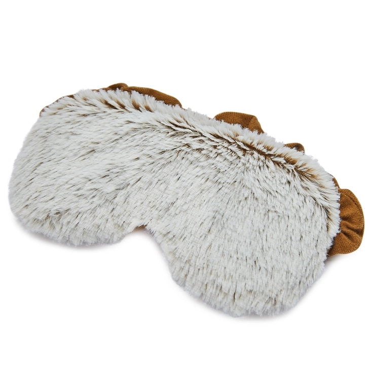 Marshmallow Brown Eye Mask Warmie