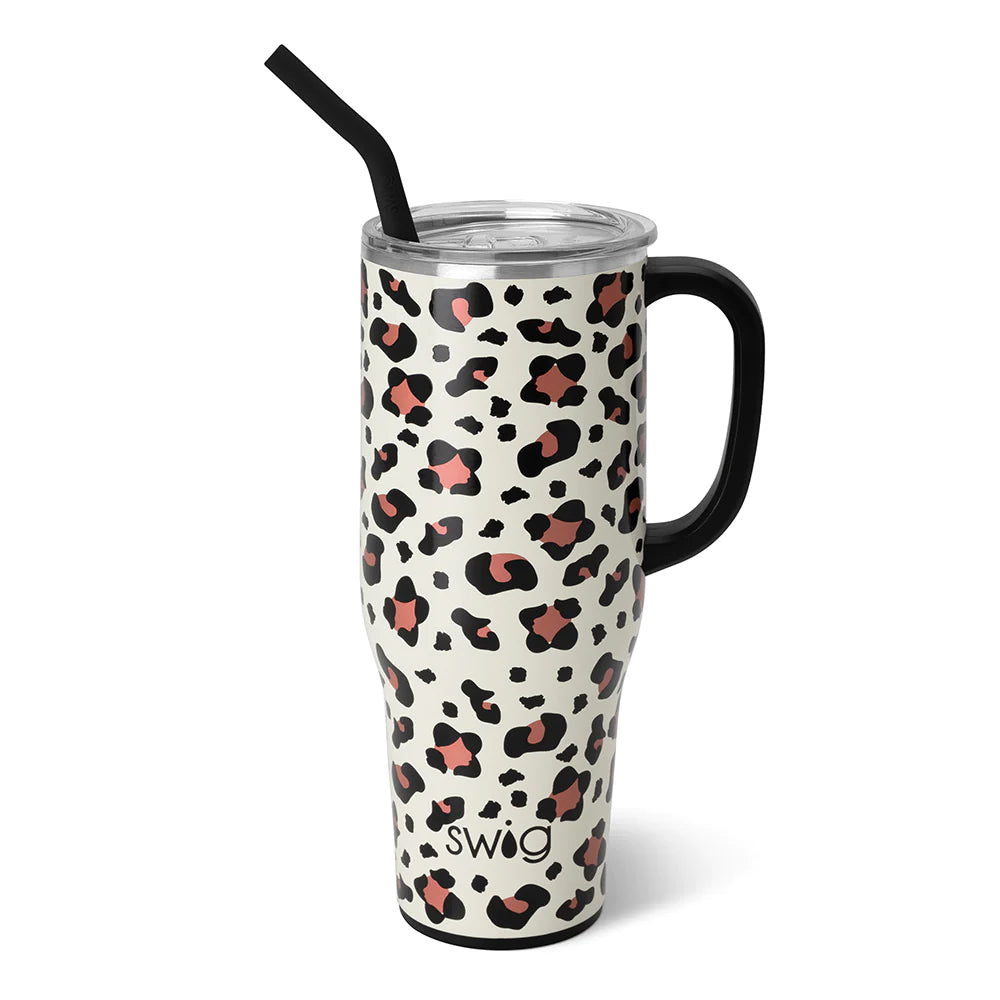 Swig Mega Mug 40 oz. Luxy Leopard