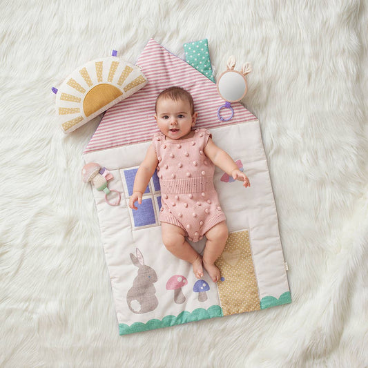 Itzy Ritzy Bitzy Bespoke Ritzy Tummy Time™ Cottage Play Mat