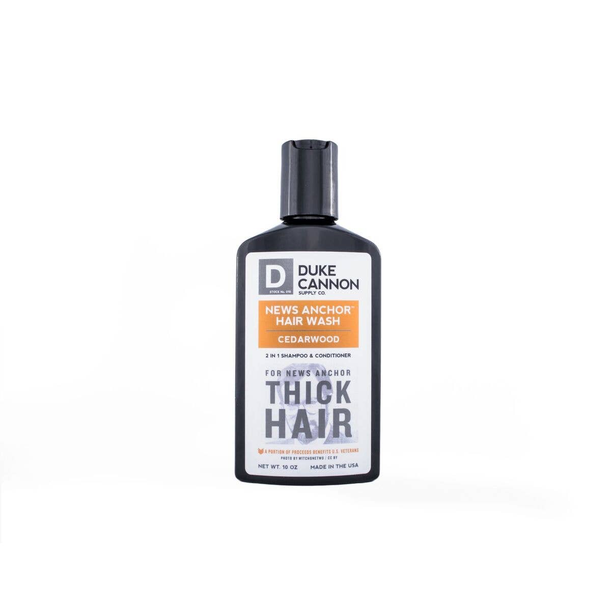 Duke Cannon News Anchor 2-in-1 Hair Wash Cedarwood