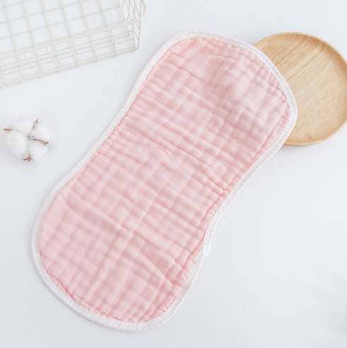 Muslin Baby Burp Cloth Pink