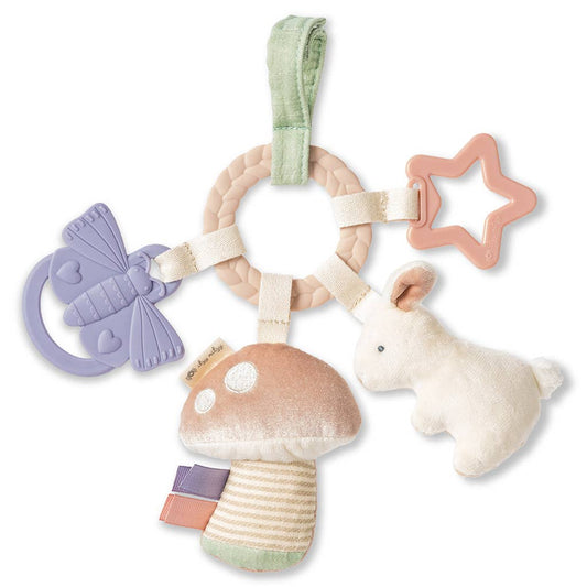 Bitzy Busy Ring Teething Activity Bunny