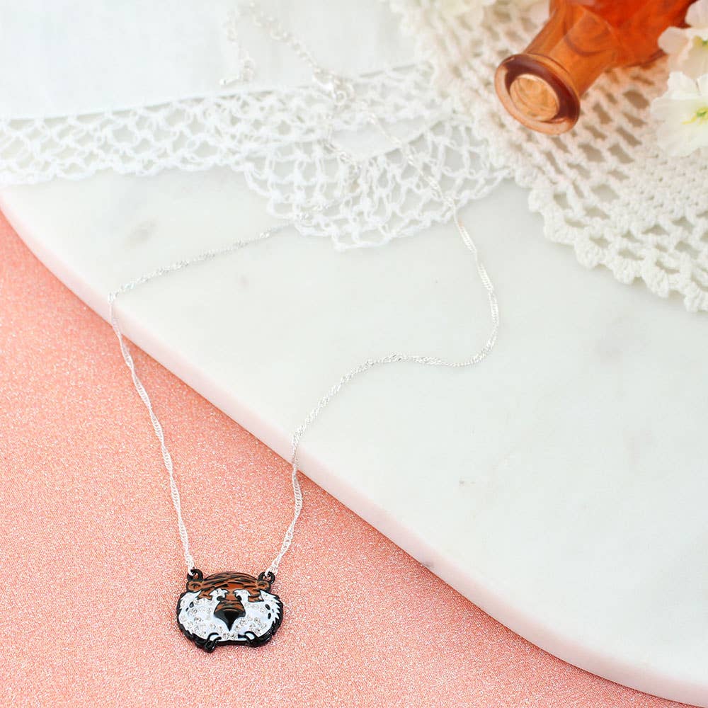 Seasons Jewelry Auburn "Aubie" Necklace