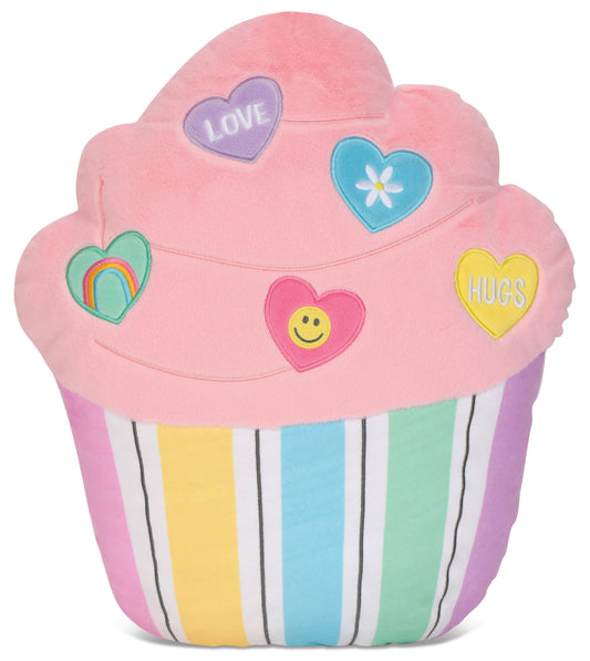 Iscream Candy Hearts Cupcake Plush