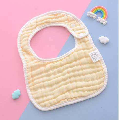 Zsa Zsa & LoLLi Muslin Baby Bib Yellow