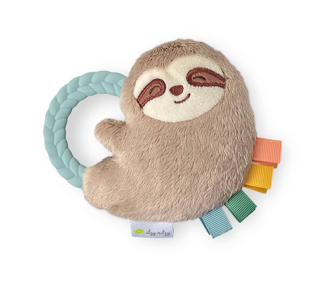 Sloth Rattle Pal™ Plush Rattle Pal with Teether