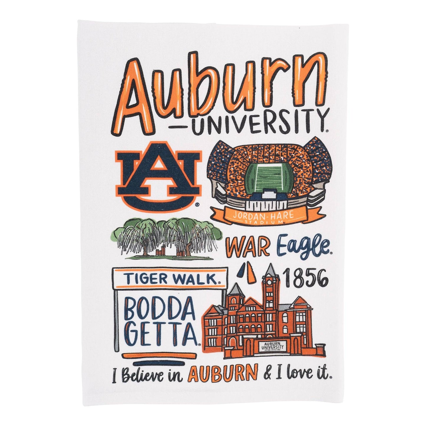 Glory Haus Tea Towel Auburn