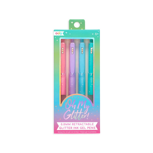 OOLY Oh My Glitter! Gel Pens Set of 4