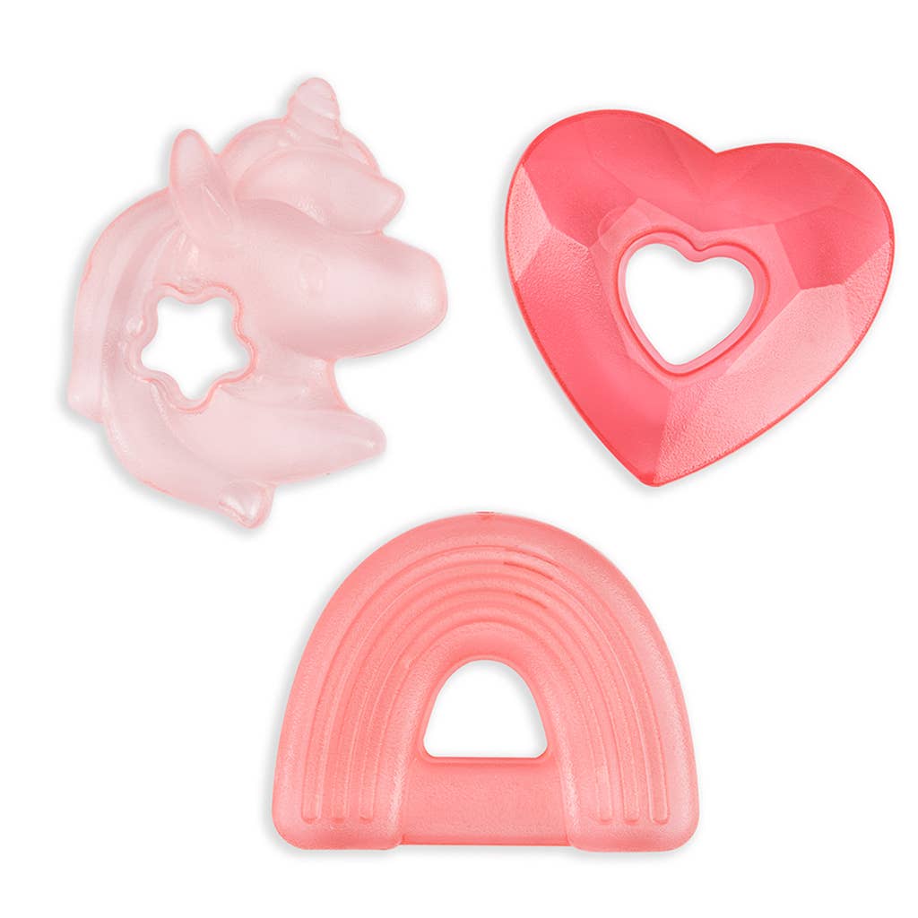 Itzy Ritzy - Cutie Coolers™ Unicorn Water Filled Teethers (3-pack)