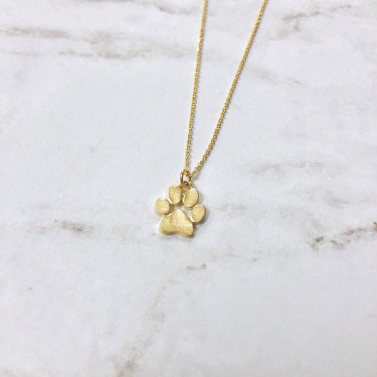 Paw Print Necklace