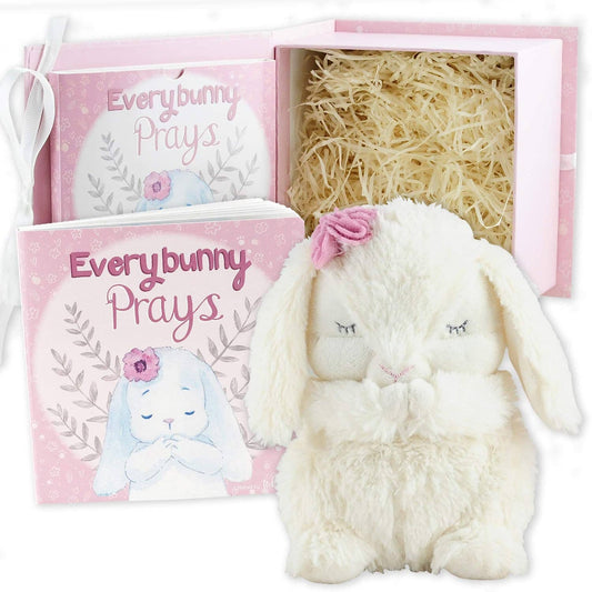 Bearington Everybunny Prays Giftset w/Book