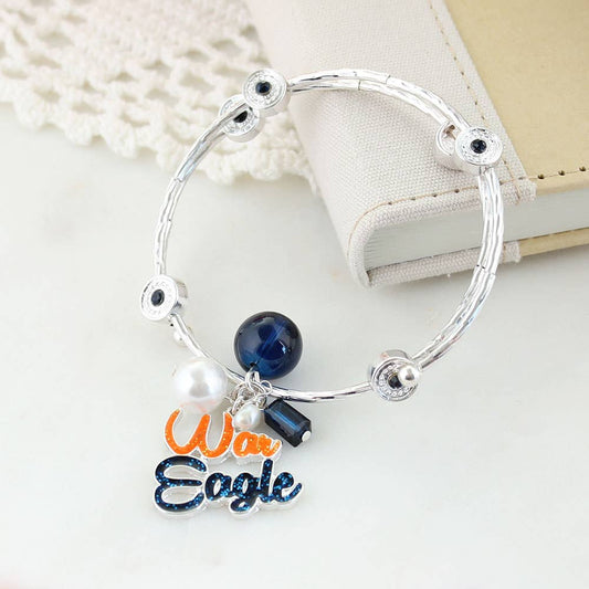 Seasons Jewelry Auburn Slogan Bracelet