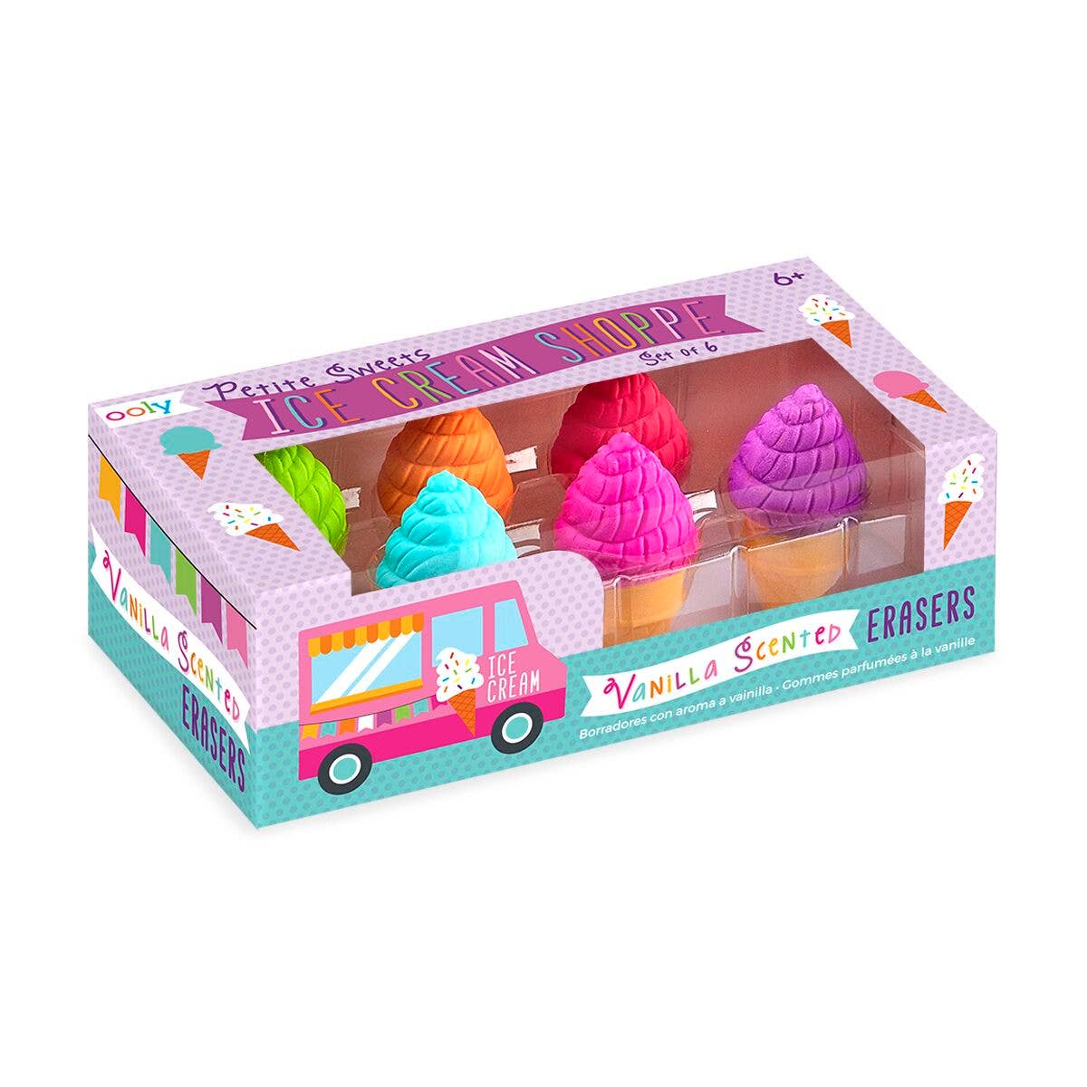 OOLY Petite Sweets Ice Cream Shoppe Erasers