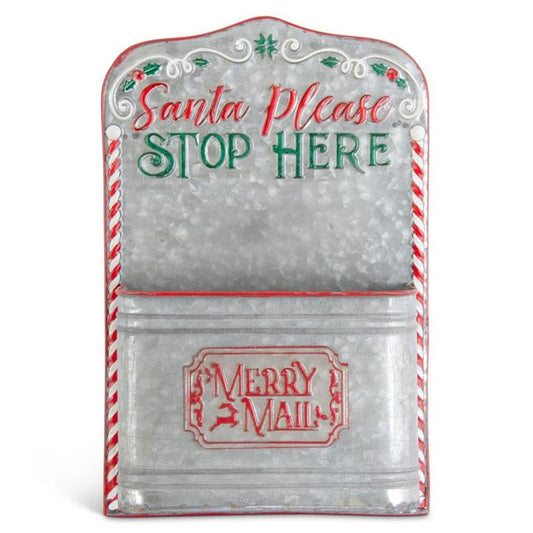 Merry Mail Galvanized Hanger