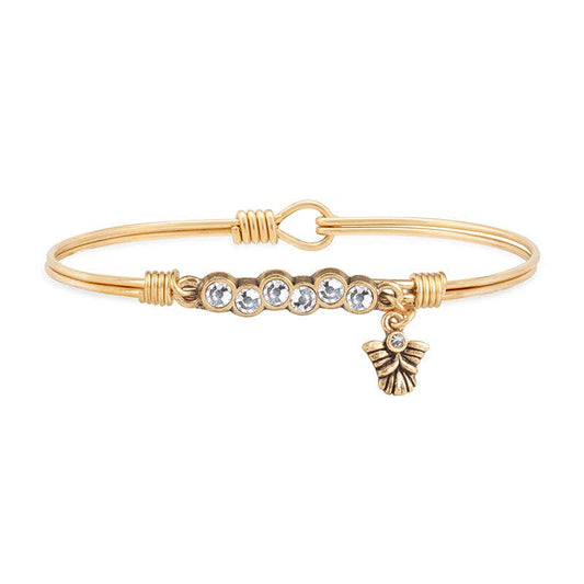 Luca + Danni Angel Starlight Bangle Bracelet Gold