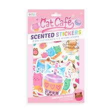 Ooly Scented Stickers Cat Cafe'