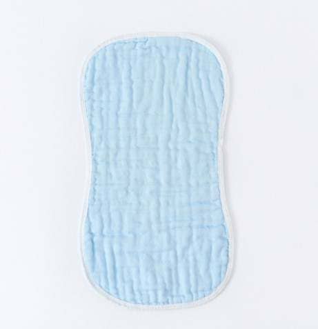 Zsa Zsa & LoLLi Muslin Baby Burp Cloth Blue