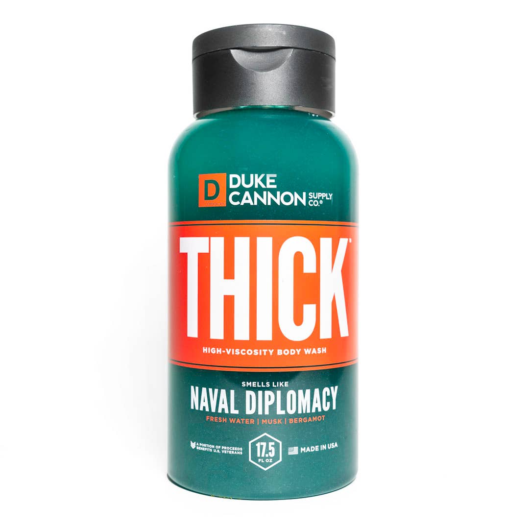 Duke Cannon THICK High-Viscosity Body Wash Naval Diplomacy