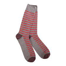 Mens Worlds Softest Socks Metro Crew Sock Smokey Grey