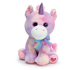 Pastel Tie Dye Unicorn Plush