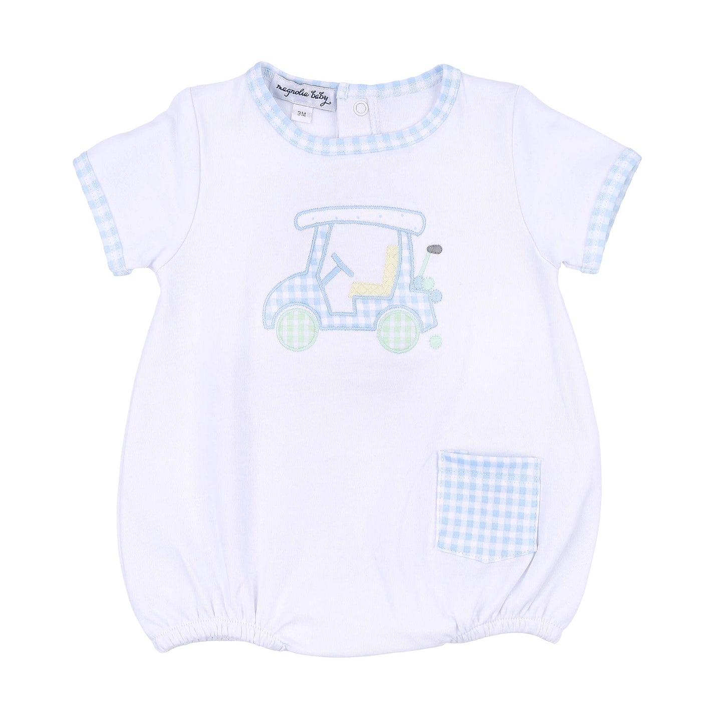 Magnolia Baby Boy Bubble Little Caddie Blue