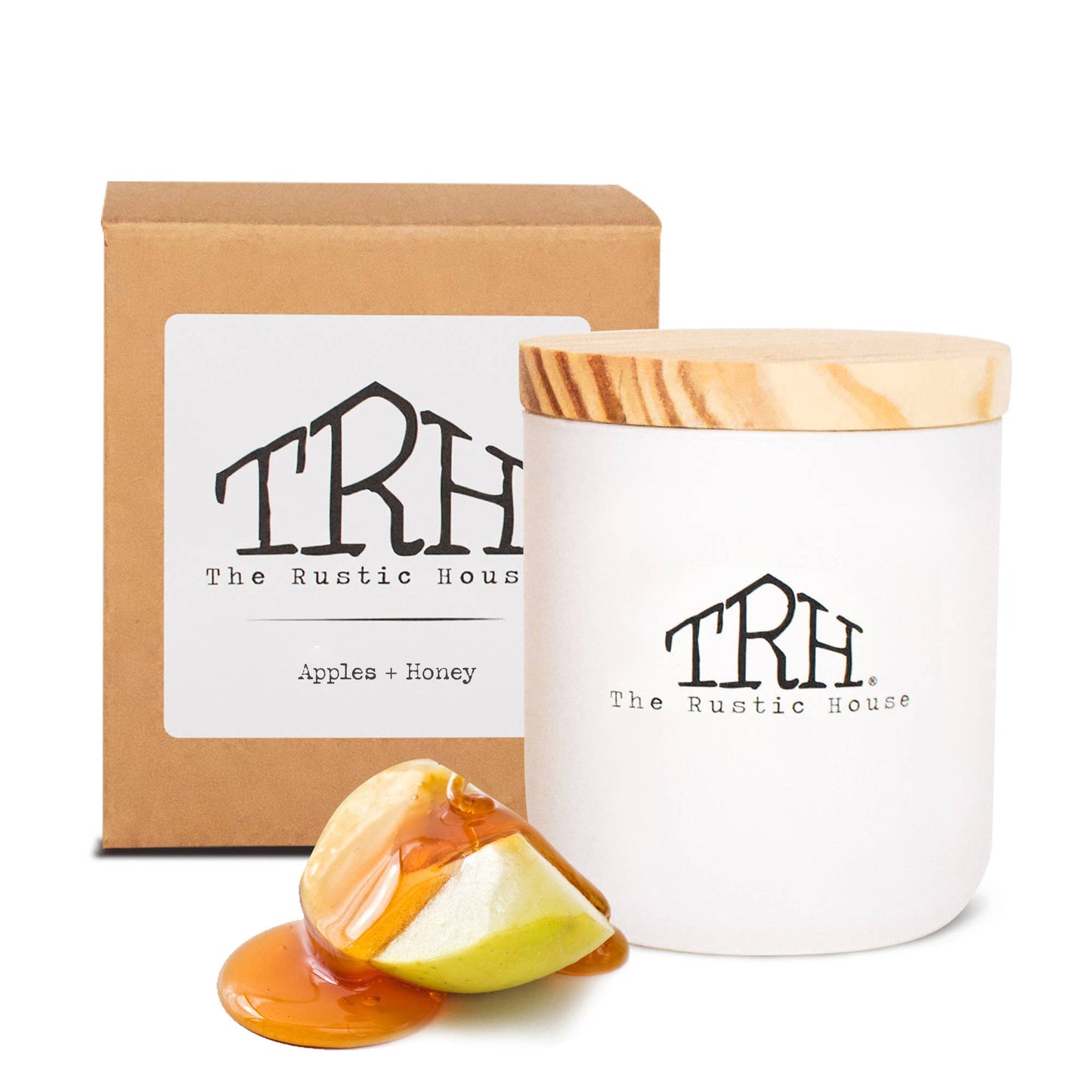 Rustic House Candle Apples & Honey